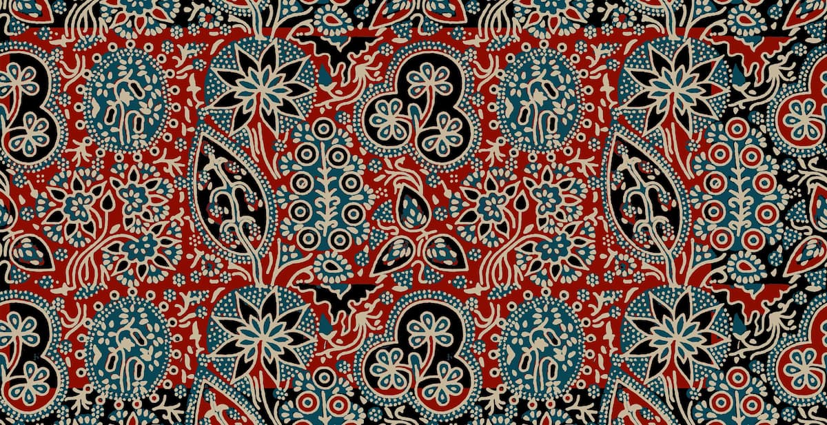 Ajrak fabric