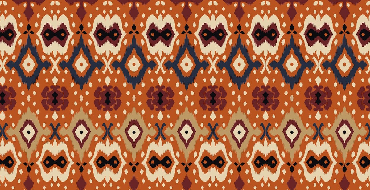 Ikats fabric